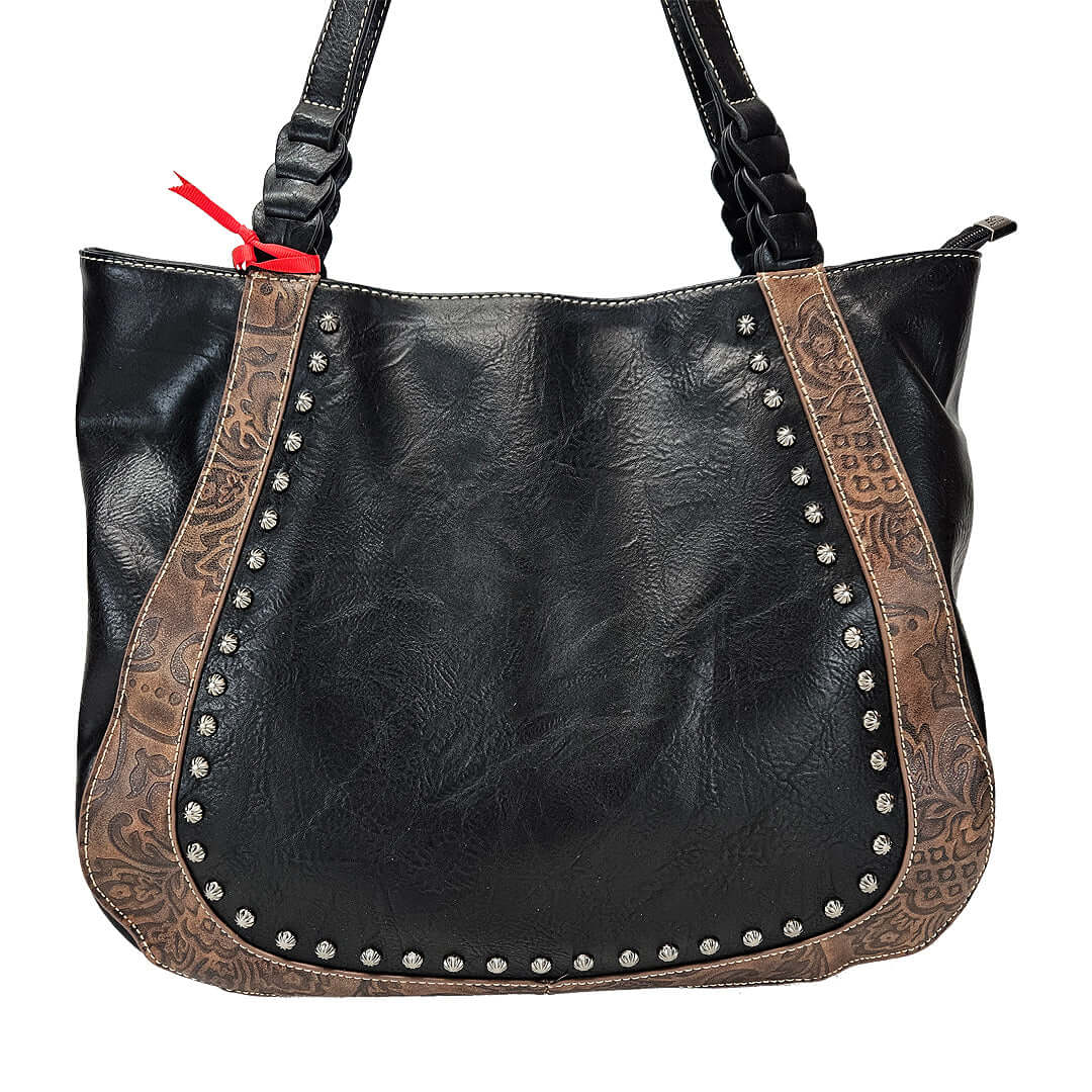Montana-West-American-Bling-Concealed-Carry-Saddle-Purse-Matching-Wallet-Black-AB-G7601WBK-2