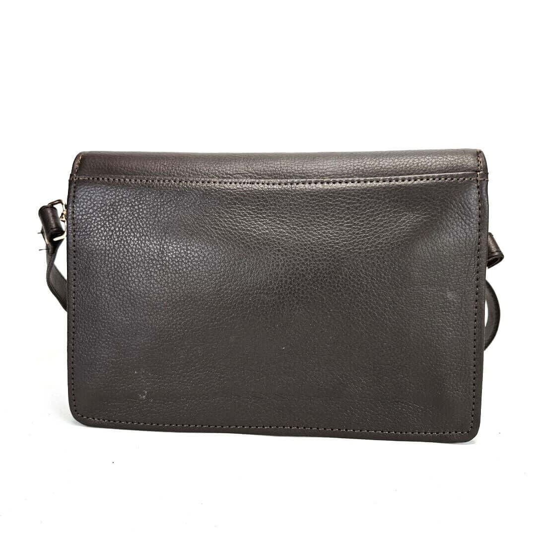 GAC STOP Full Grain Premium Leather Crossbody Bag 100% Leather Purse GS-C002-CF-4
