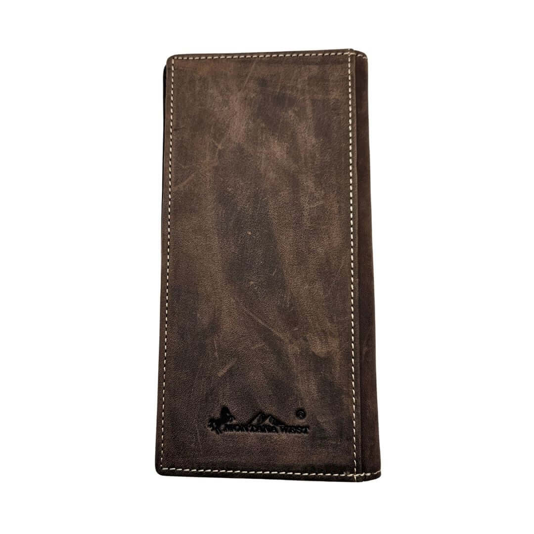 Montana West Cross Pistol Western Cowboy Long Wallet