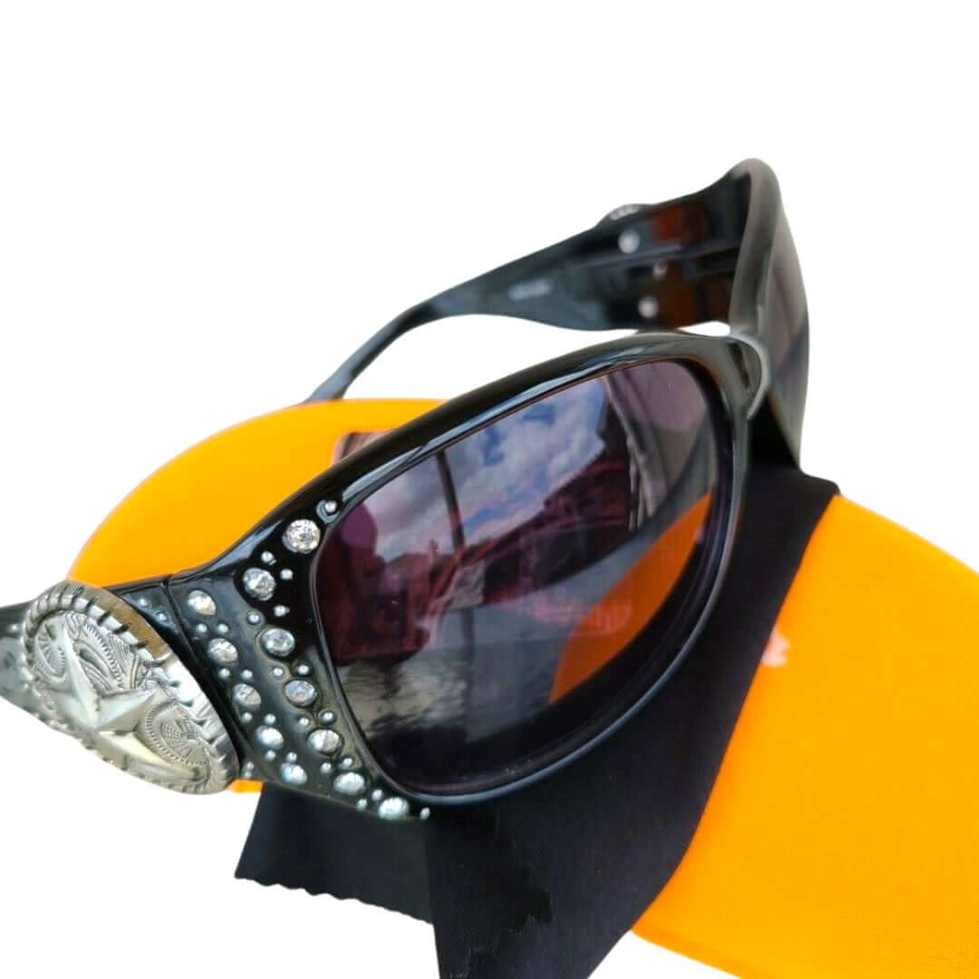 Montana West Texas Lone Star Western Sunglasses Pick Color-SGS-5603BK-4