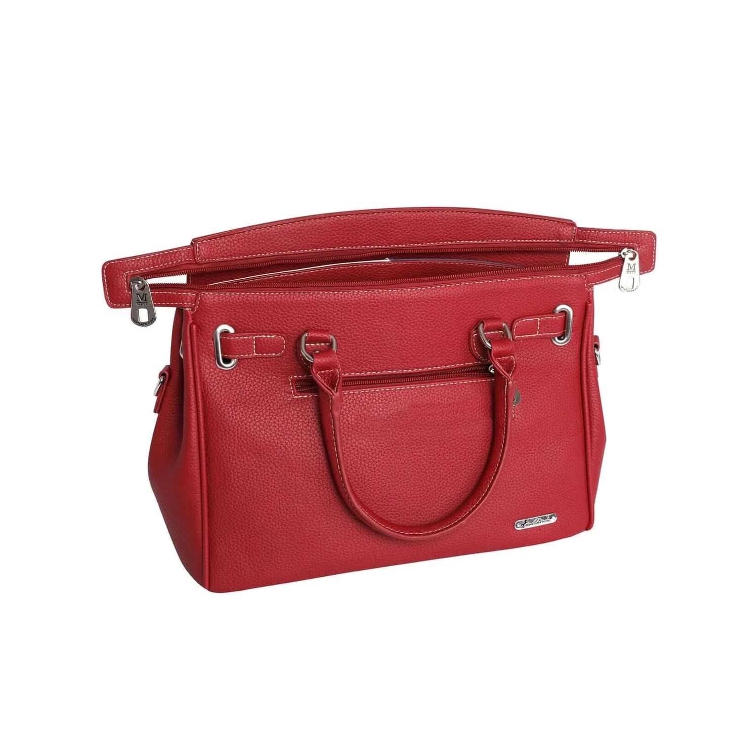 Montana West American Flag Patriotic Satchel Bag US Flag Purse Red-US20-813-1600-RD-1