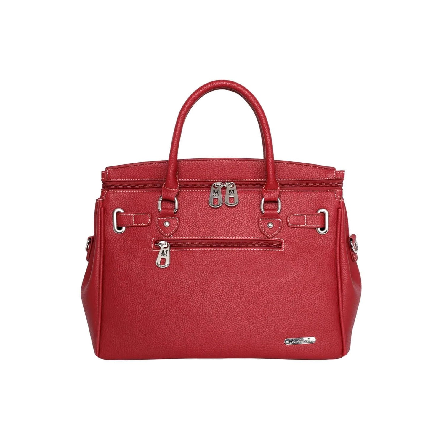 Montana West American Flag Patriotic Satchel Bag US Flag Purse Red-US20-813-1600-RD4