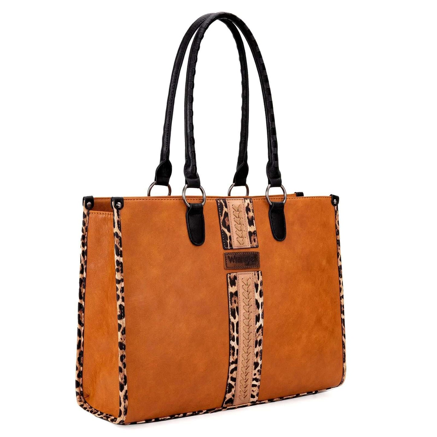 Wrangler-Leopard-Print-Concealed-Carry-Purse-Western-Tote-Brown-WG83G-8317-BR-2