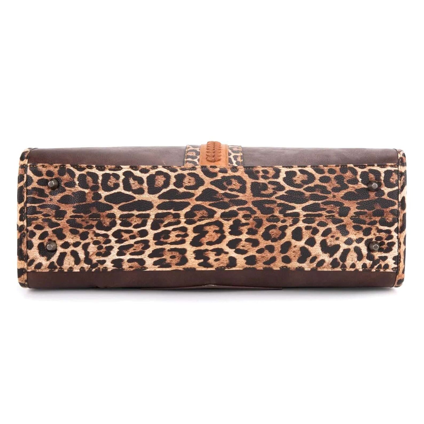 Wrangler-Leopard-Print-Concealed-Carry-Purse-Western-Tote-Coffee-WG83G-8317-CF-5
