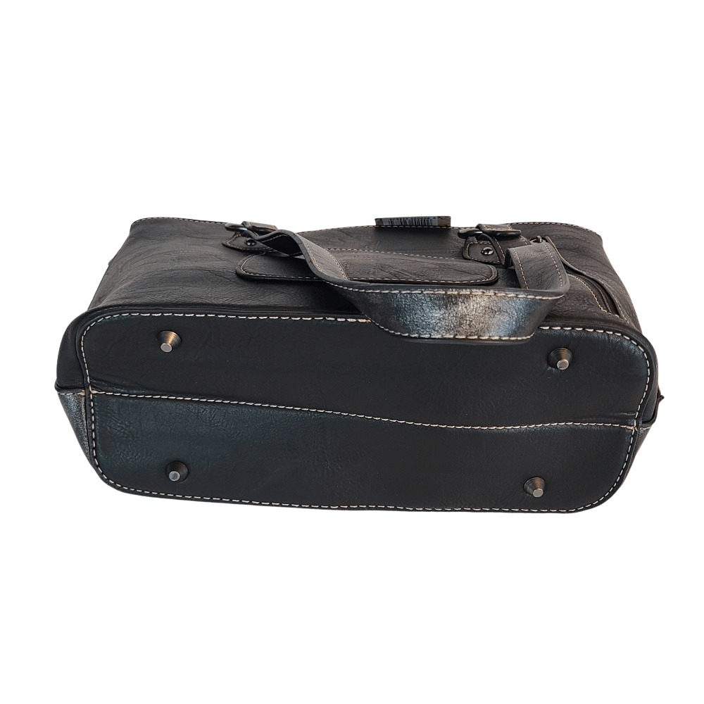 American Bling Concealed Carry Purse With Matching Wallet Set Western Bag Black-AB-G7110 BK-6