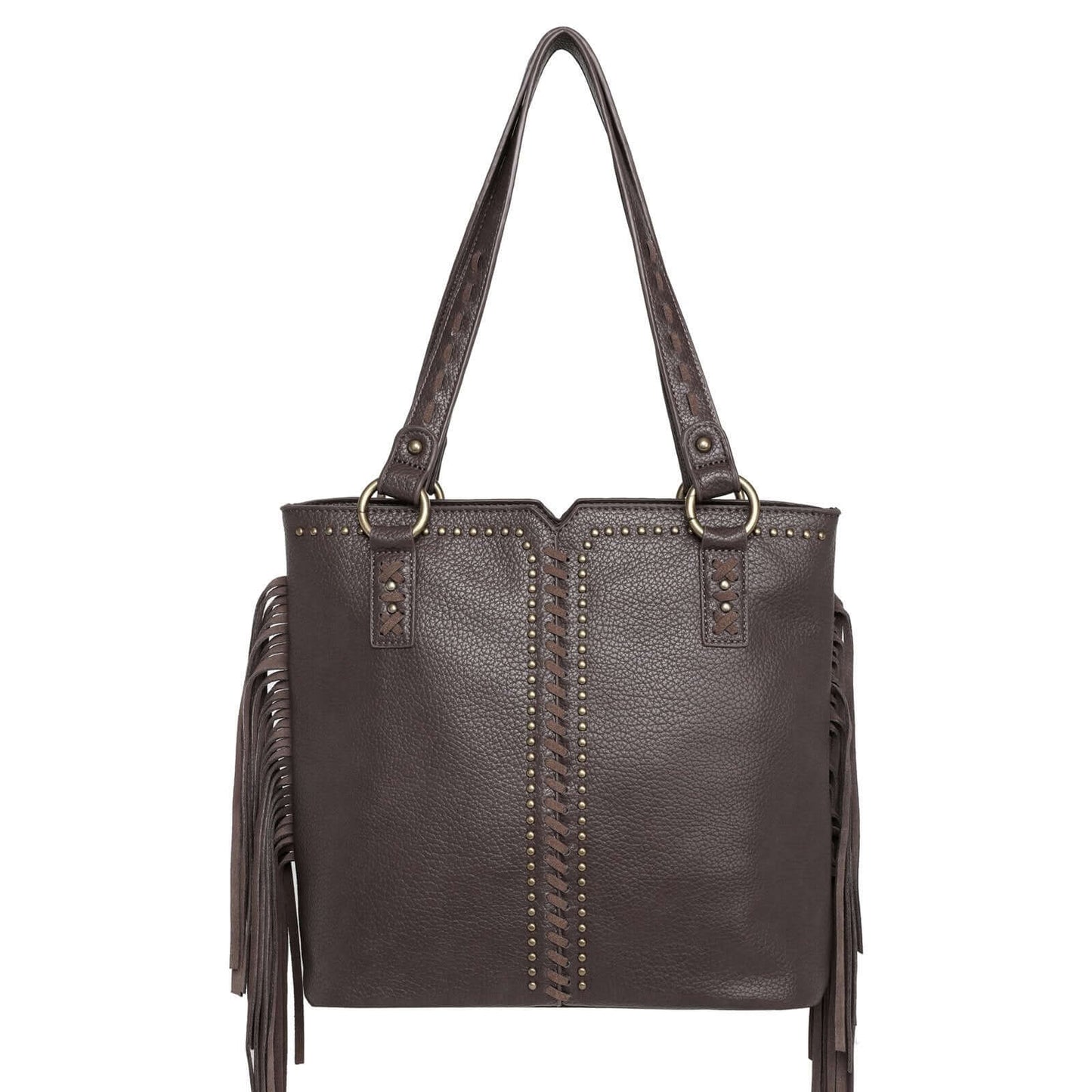 Wrangler Fringe Concealed Carry Purse Western Country Tote Bag-WG09-G8113-1600-CF
