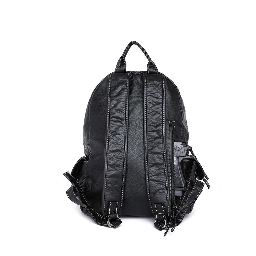 WG23-9110 BK-1 Wrangler backpack back- Black