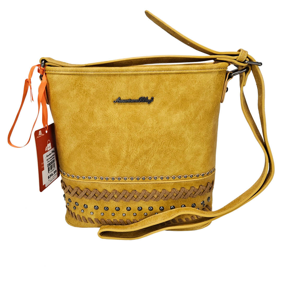 Montana-West-American-Bling-Crossbody-Bag-with-Wallet-Yellow-AB-2808WYL-1