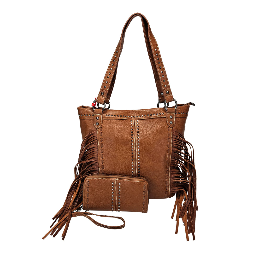 Montana West American Bling Concealed Carry Fringe Purse Wallet