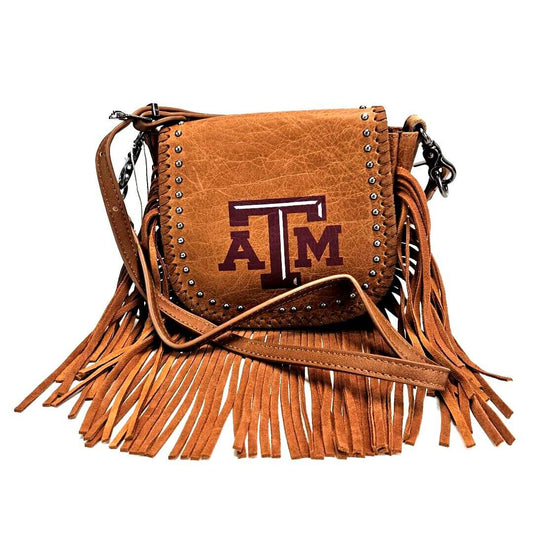 Montana-West-Texas-A&M-Leather-Fringe-Crossbody-Bag-Brown-AT-003-BR