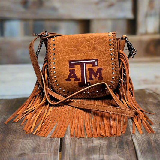 Montana-West-Texas-A&M-Leather-Fringe-Crossbody-Bag-Brown-AT-003-BR