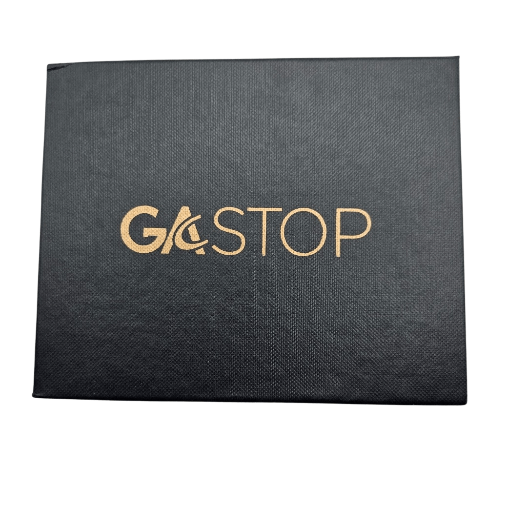 GAC STOP Full Grain Italian Leather Men's Wallet Classic Saddle Brown GS-W002 CBR