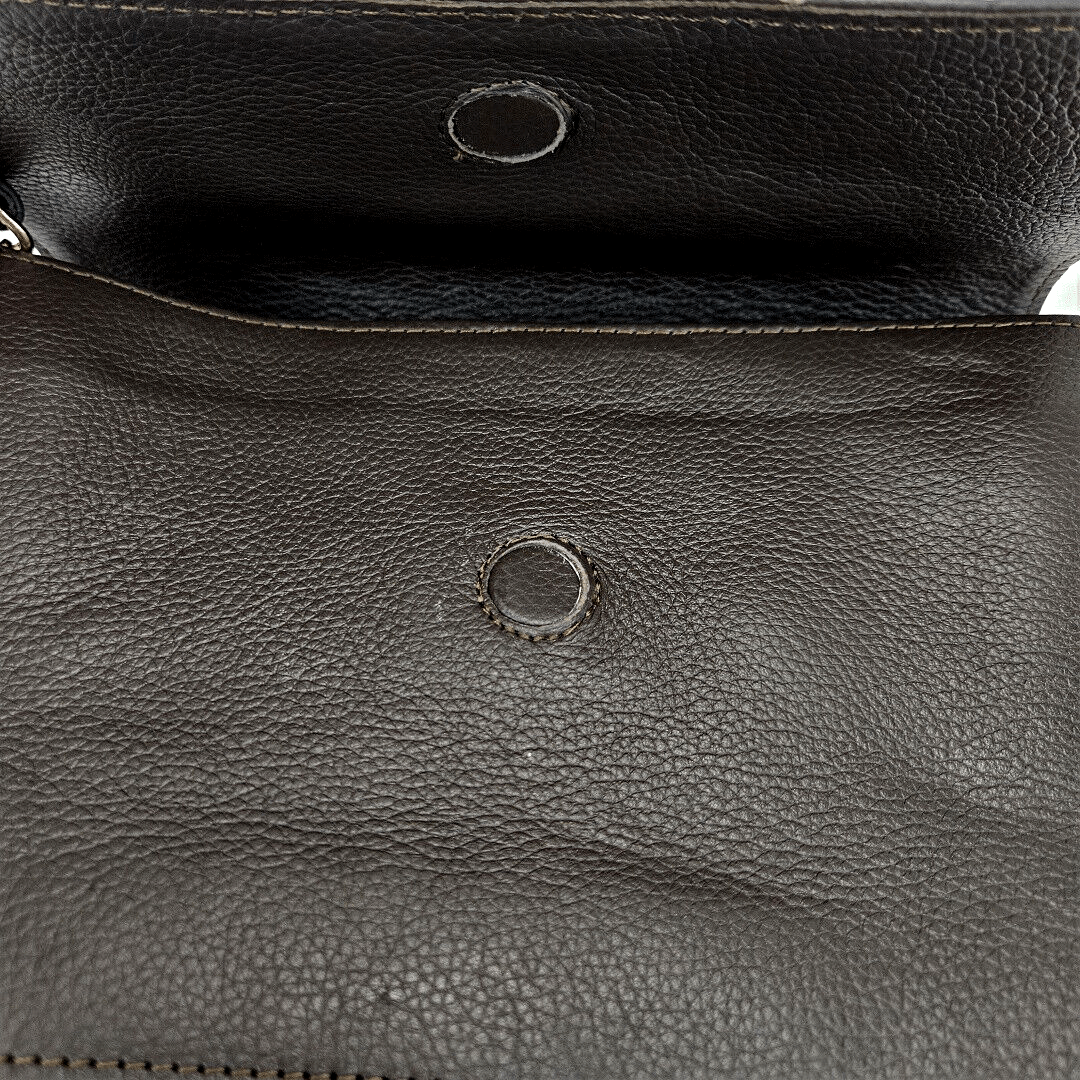 GAC STOP Full Grain Premium Leather Crossbody Bag 100% Leather Purse GS-C002-CF-10