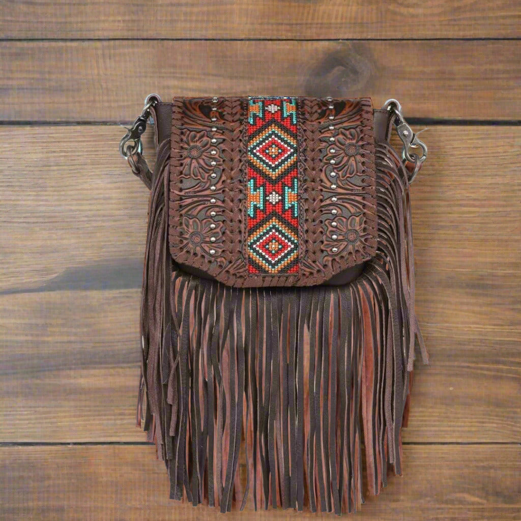Montana-West-Genuine-Leather-Purse-Aztec-Floral-Tooling-Fringe-Crossbody-Bag-RLC-L166-1600-CF