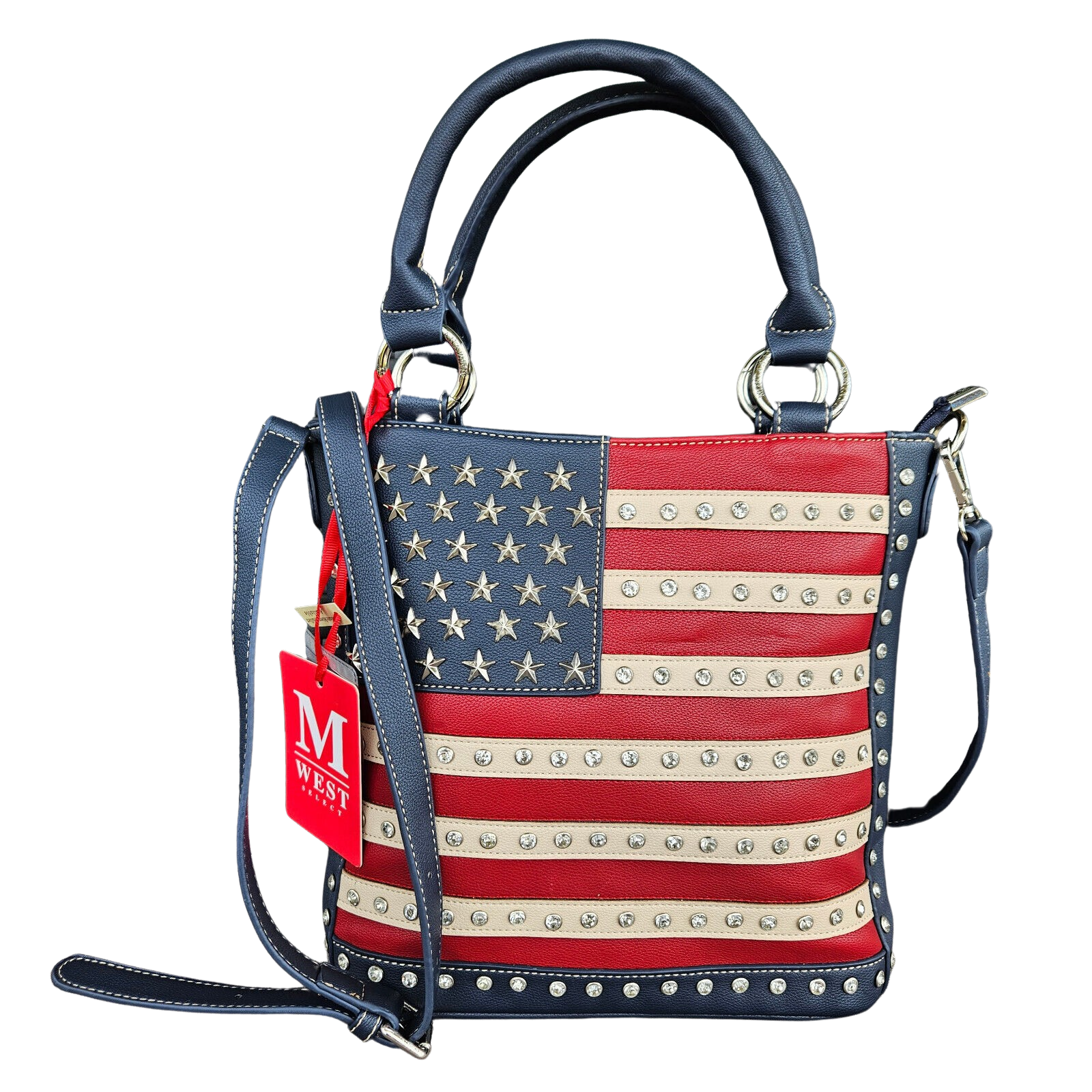 Montana West Concealed Carry Purse American Pride US Flag Handbag US04G-8461NY