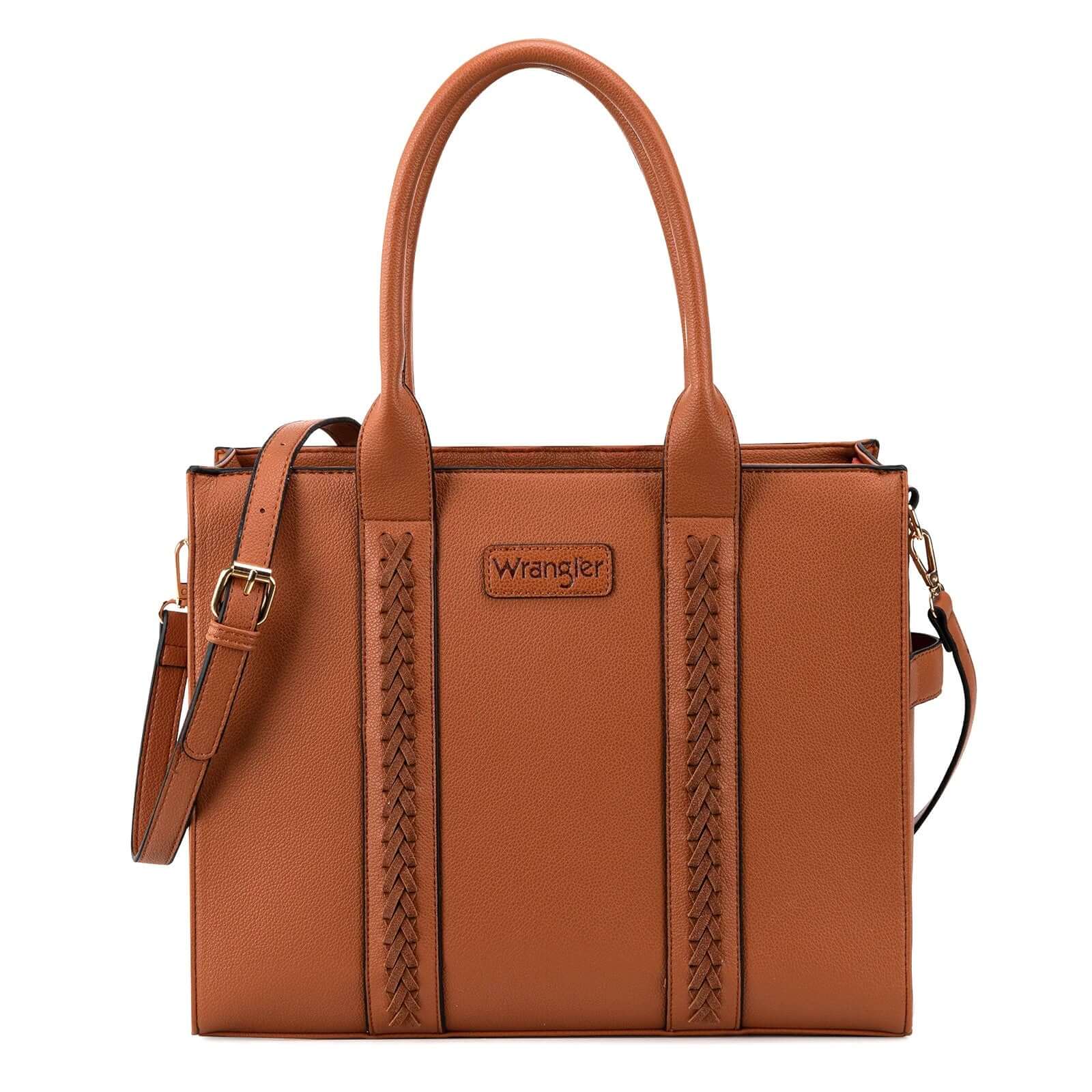 Wrangler-Carry-All-Tote-Crossbody-Brown-WG70-8317-BR-1