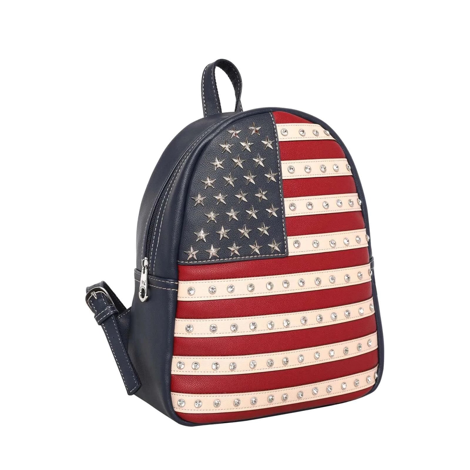 Montana West American Pride Concealed Carry Backpack US Flag Bag Red-US04G-9110-1600-NY-1-1