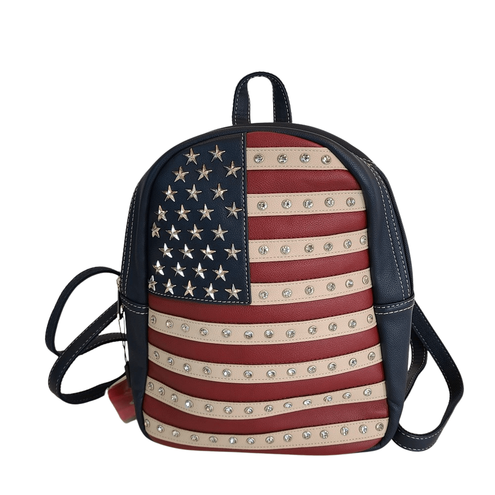 Montana West American Pride Concealed Carry Backpack US Flag Bag Red-US04G-9110-1600-NY