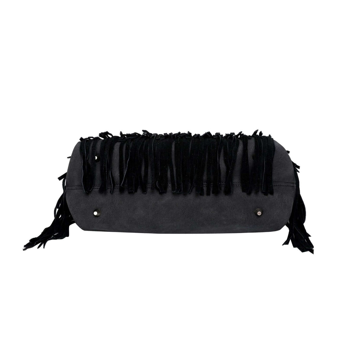 Wrangler Bohemian Leather Fringe Purse Country Western Handbag Pick Color-WG11-8317 BK-4