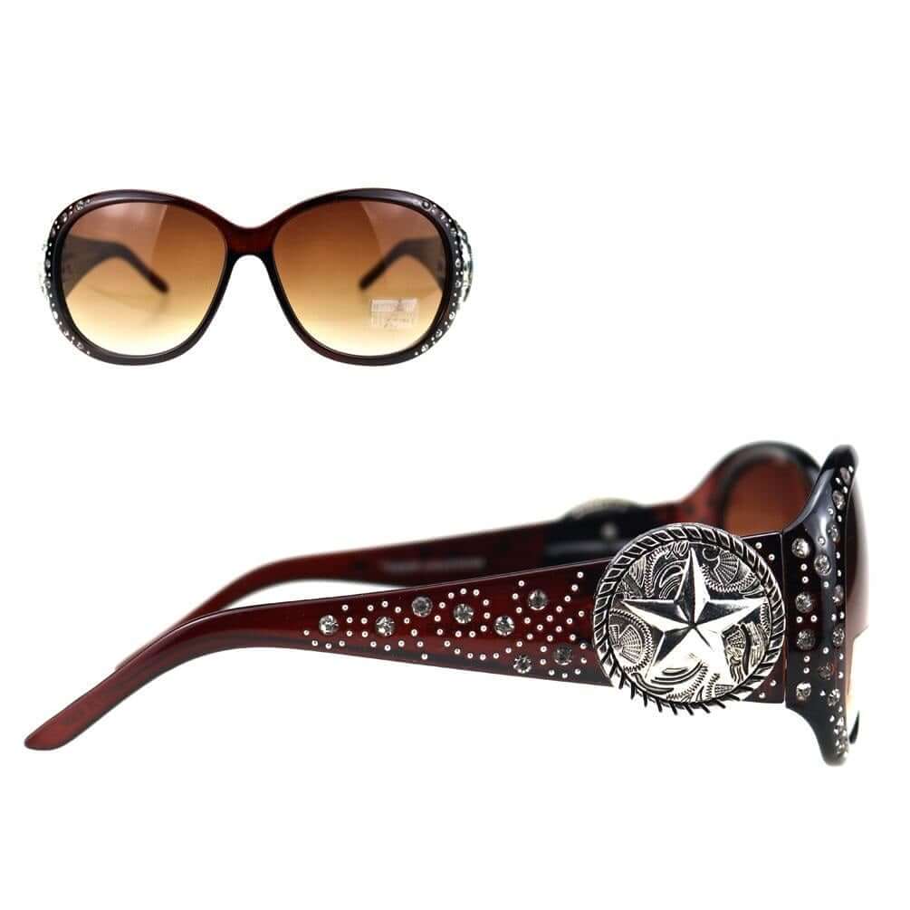 Montana West Texas Lone Star Western Sunglasses Pick Color-SGS-5603 CF