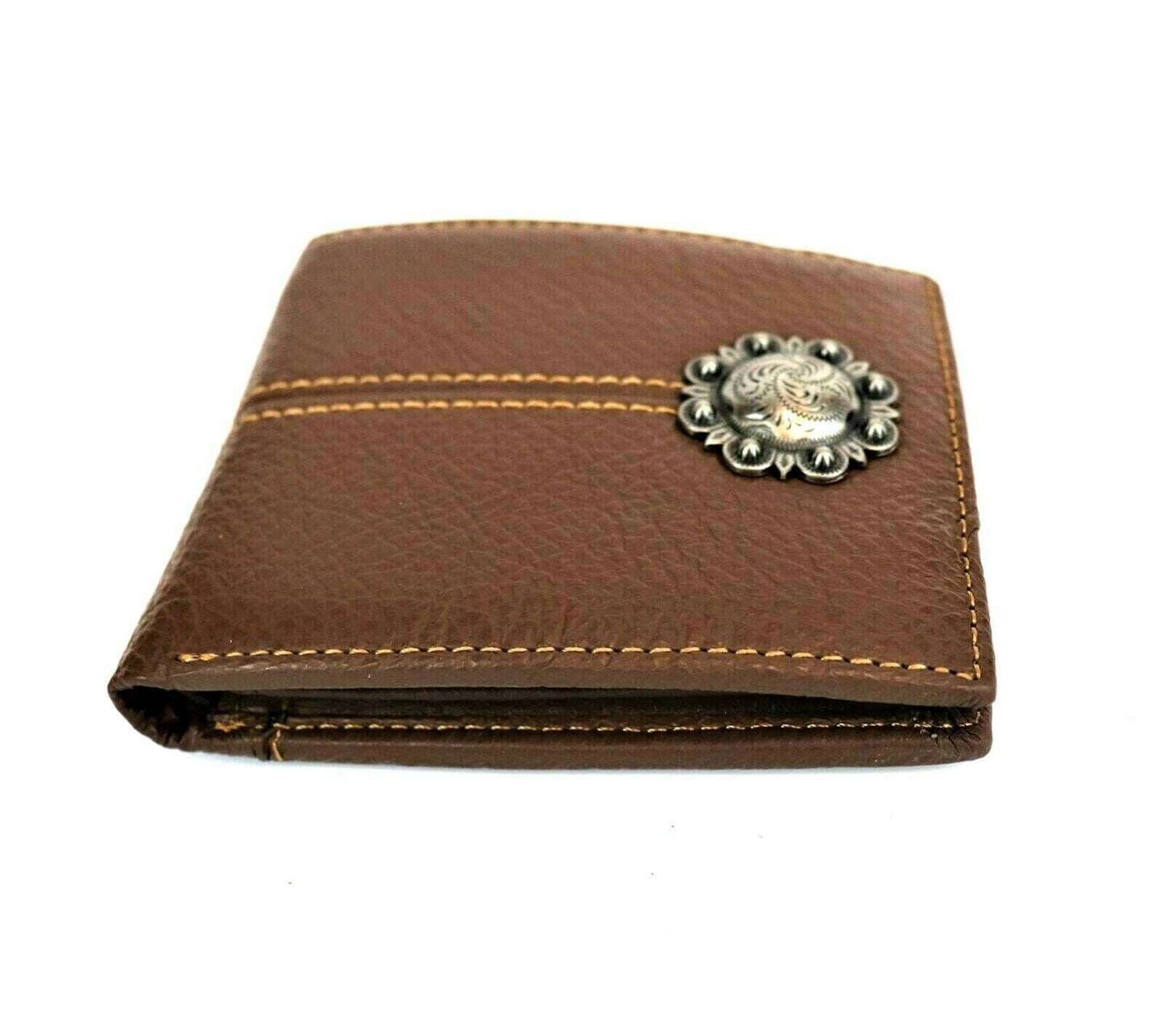 Montana West Genuine Leather Men's Bi-fold Wallet Pick Color-MWS-W014 BR