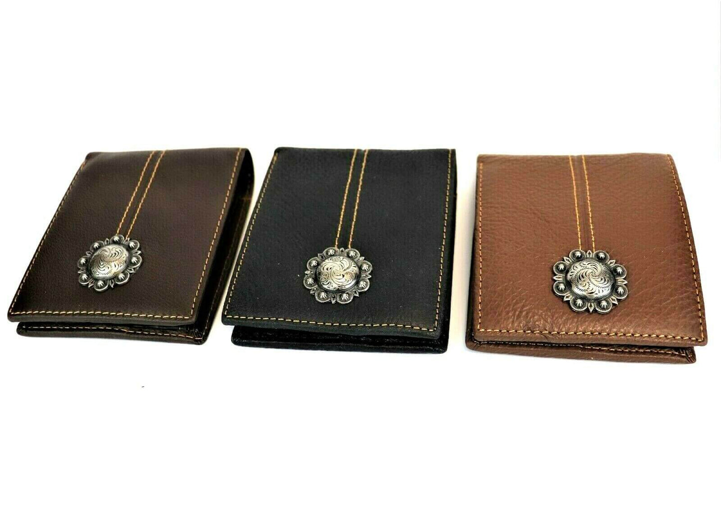 Montana West Genuine Leather Men's Bi-fold Wallet Pick Color-MWS-W014