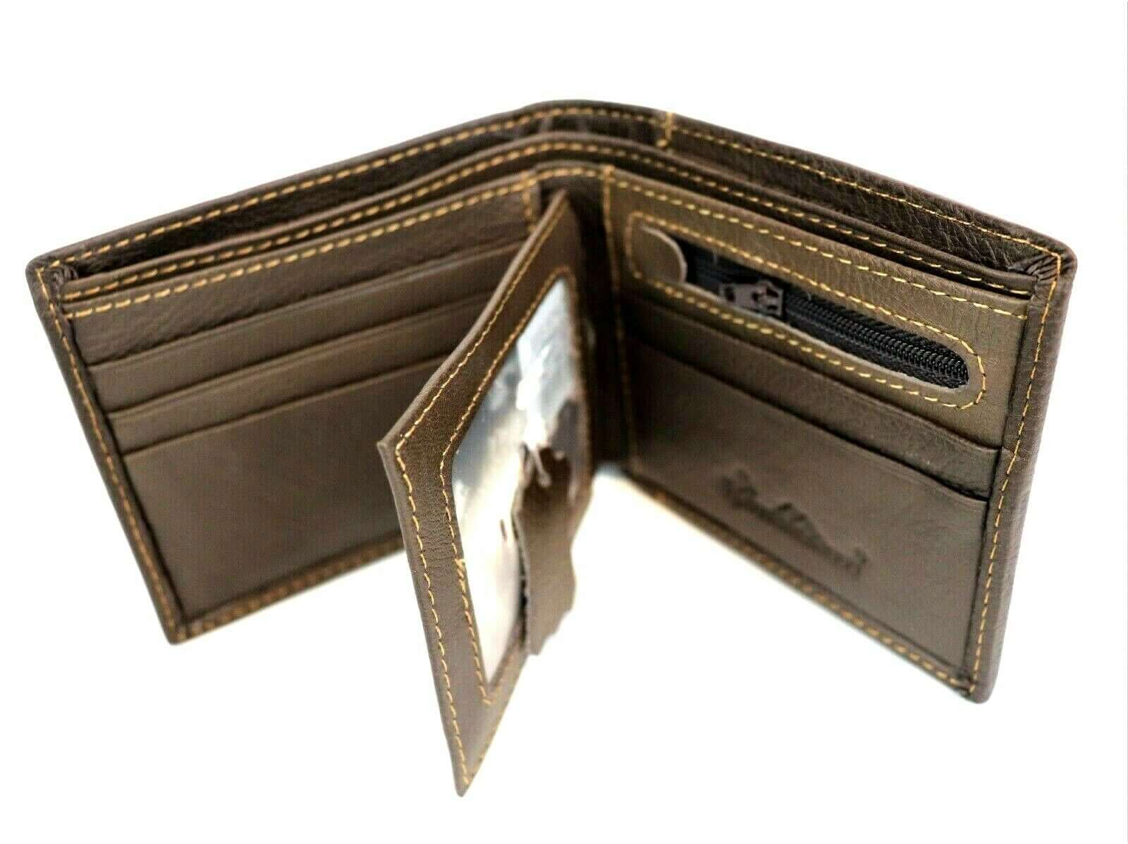 Montana West Genuine Leather Men's Bi-fold Wallet Pick Color-MWS-W014 CF-2
