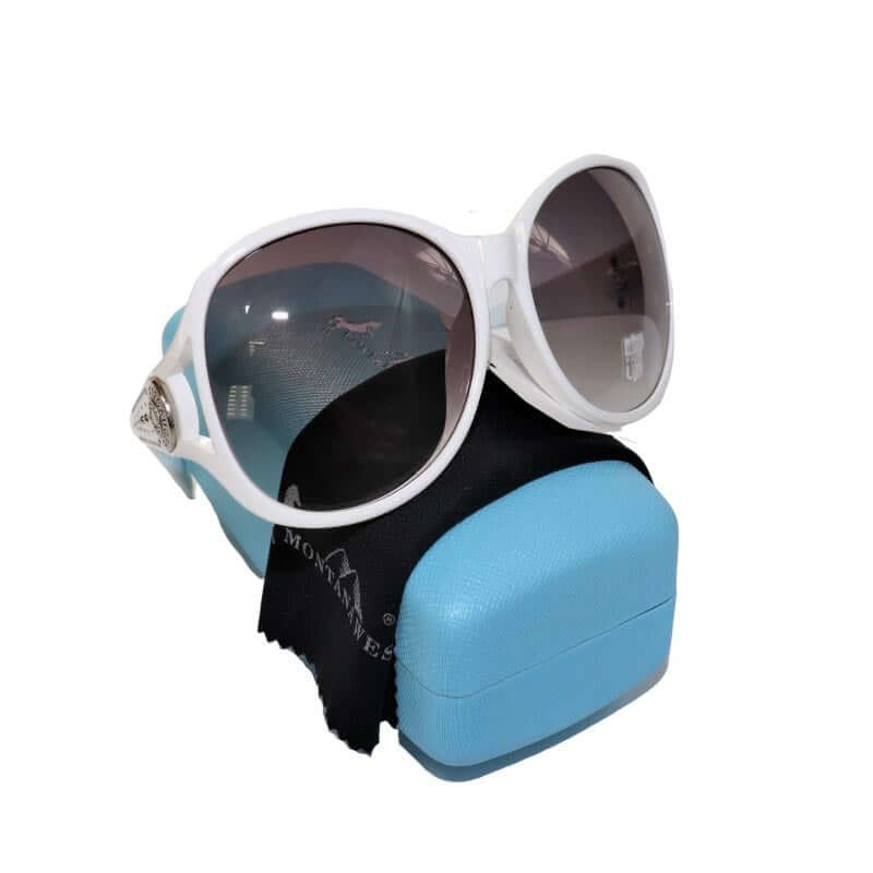 Montana West UV400 Protectio Western Sunglasses White-SGS-4601 WT