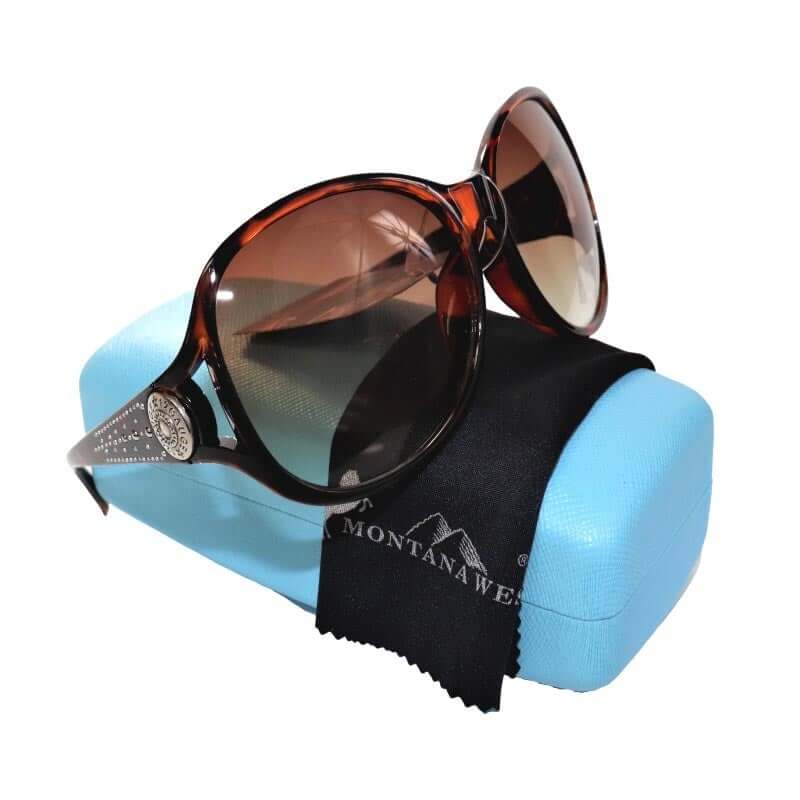 Montana West Country Western Sunglasses UV400 Protection Glasses Leopard-SGS-4601 LP