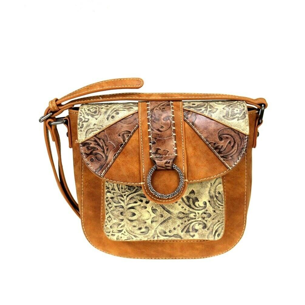 Montana West Floral Western Country Crossbody Bag Pick Color-MW815-8360 BR