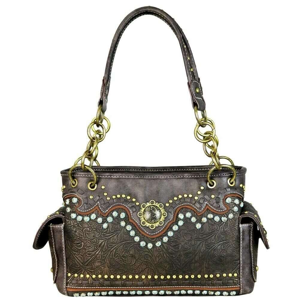 Montana West Western Country Floral Purse for Women-MW634-8085 CF