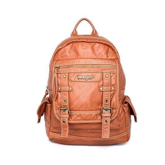 WG23-9110 BR- Wrangler backpack- Brown