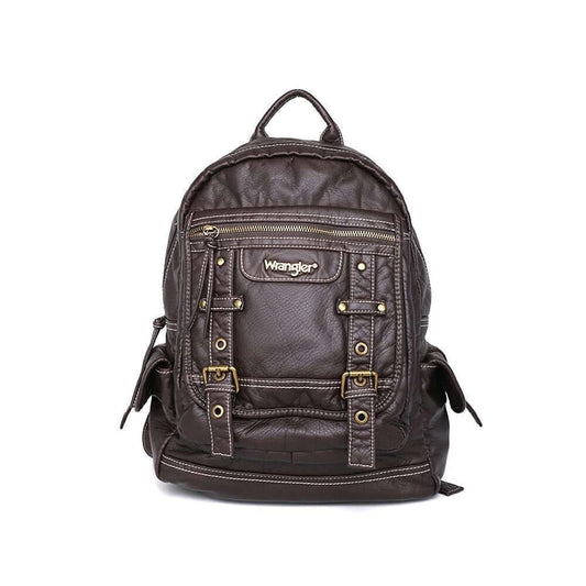 WG23-9110 CF- Wrangler backpack- Coffee
